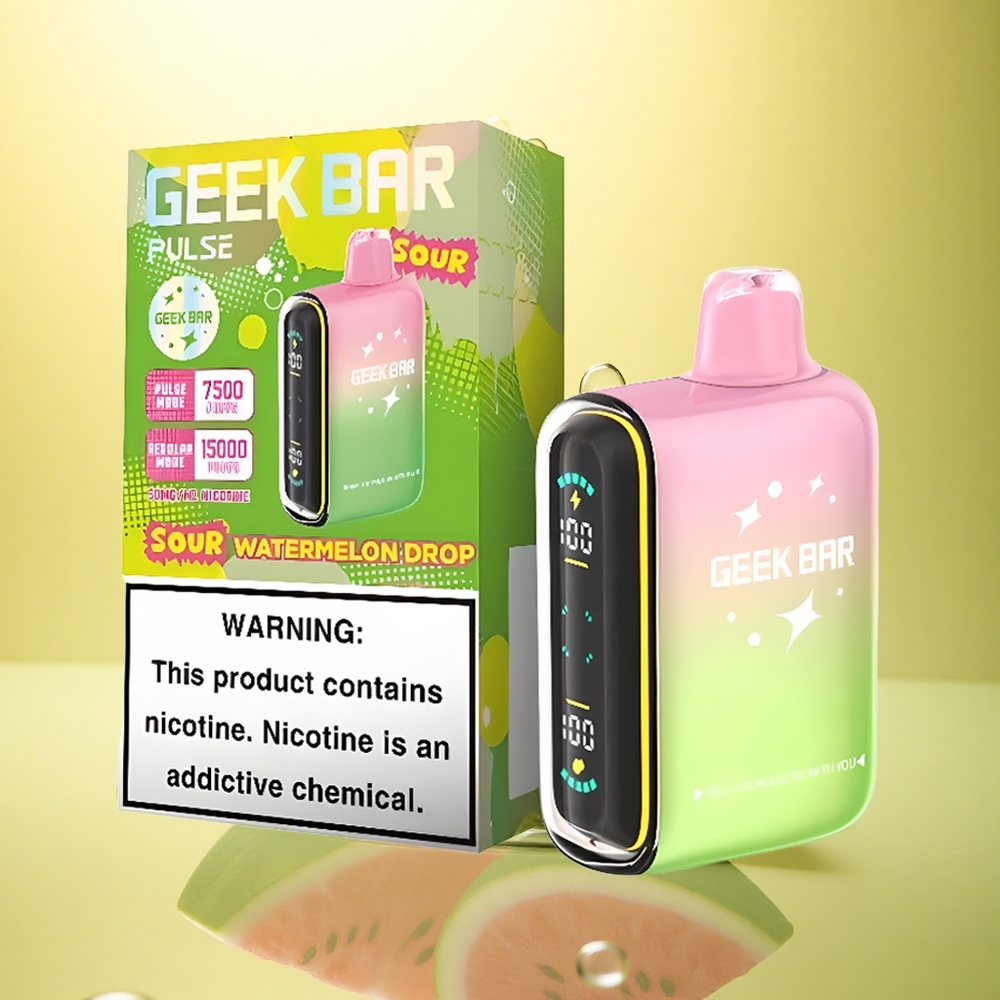 GEEK BAR Pulse 15000 Puffs Geek Bar Ediția Acru cu 16ML și 650 mAh