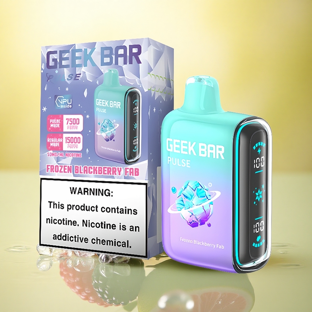 GEEK BAR Pulse 15000 Puffs Geek Bar Ediția Înghețată 16ML 5% Nicotină 650mAh