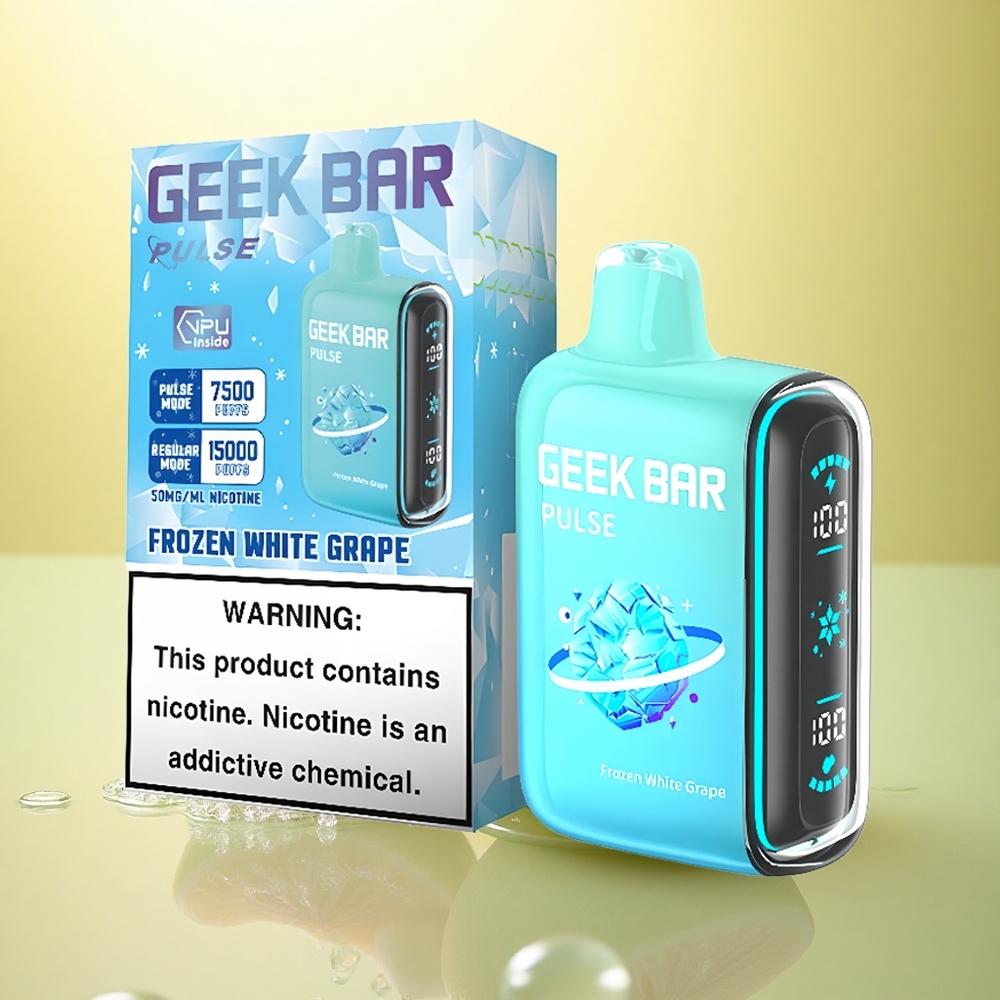 GEEK BAR Pulse 15000 Puffs Geek Bar Ediția Înghețată 16ML 5% Nicotină 650mAh