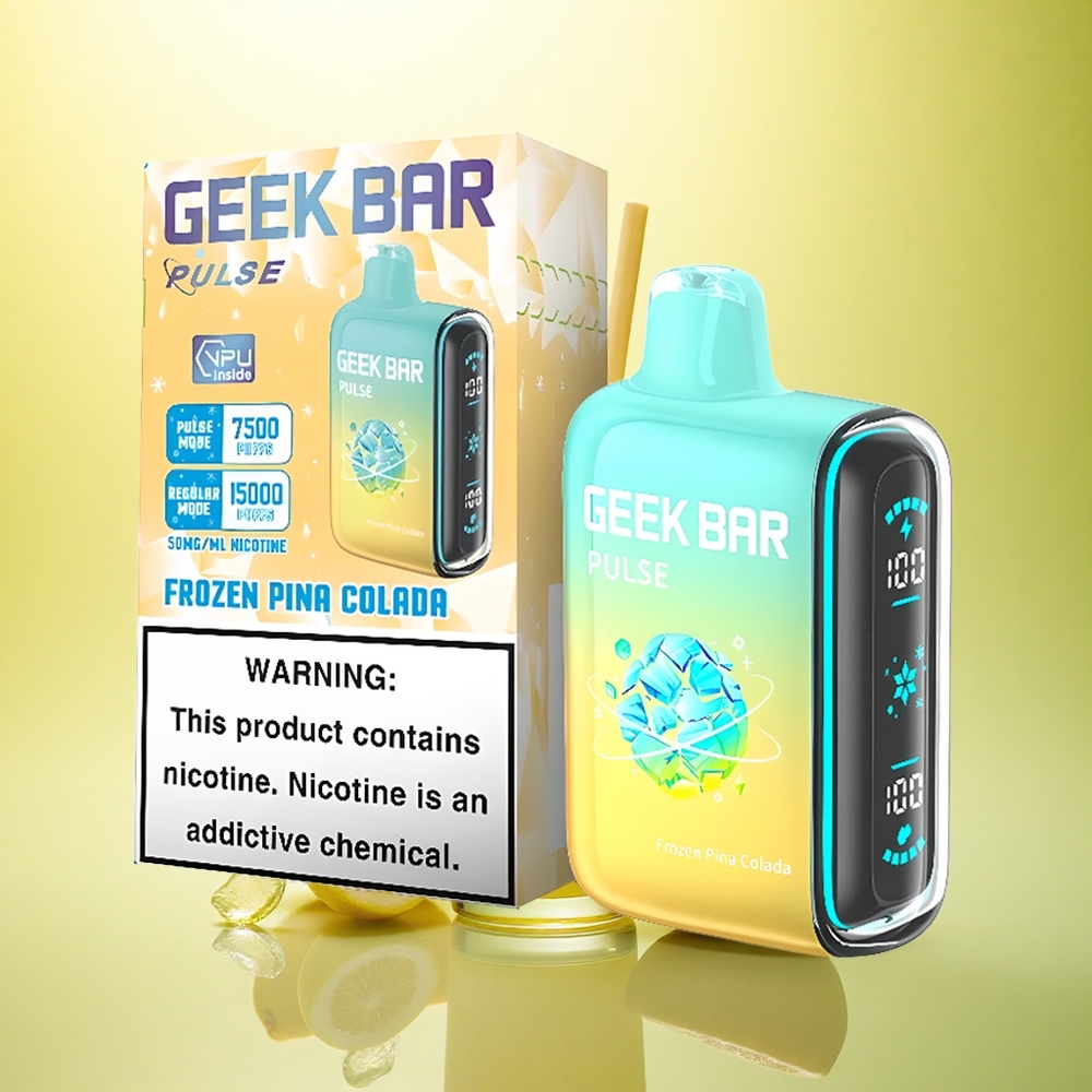 GEEK BAR Pulse 15000 Puffs Geek Bar Ediția Înghețată 16ML 5% Nicotină 650mAh
