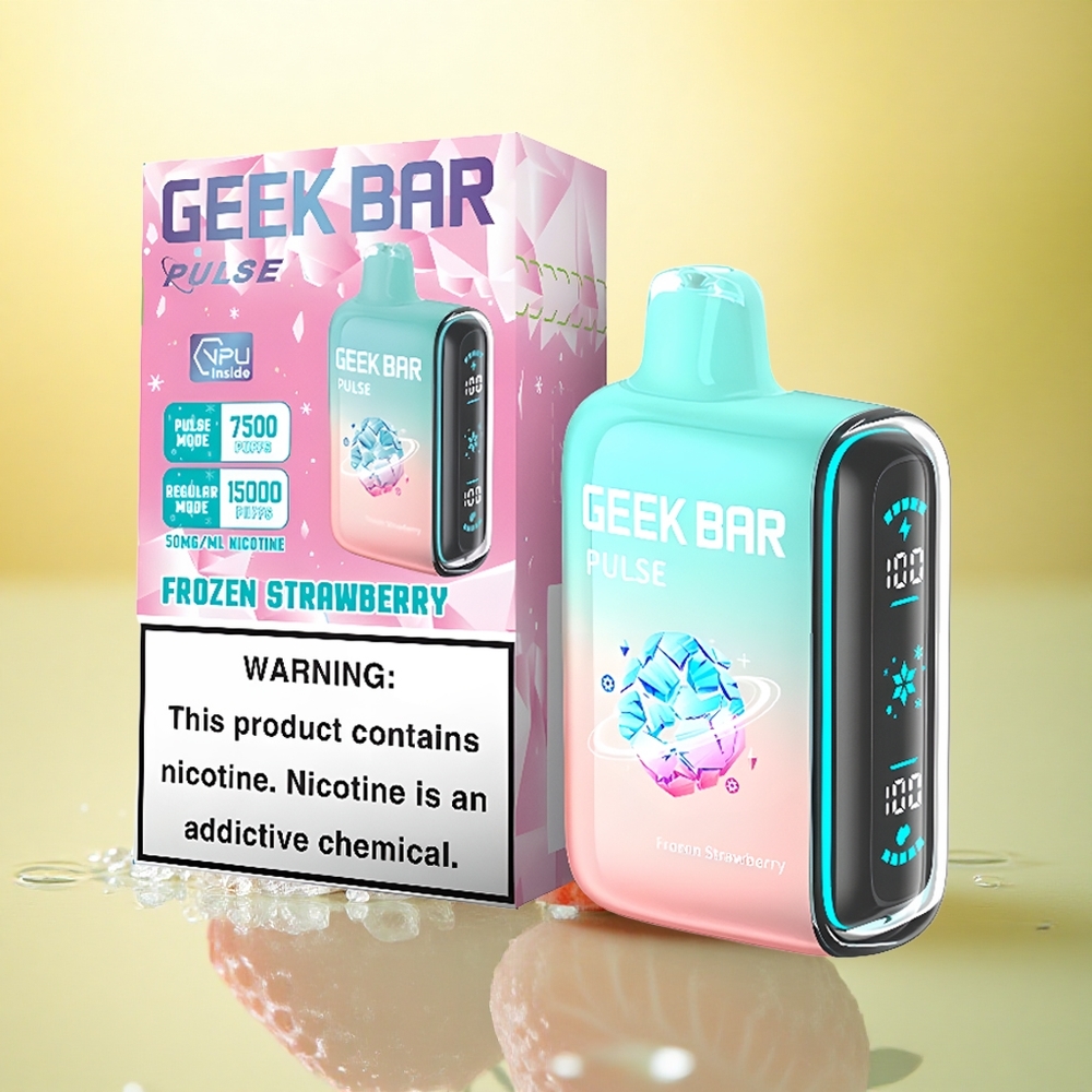 GEEK BAR Pulse 15000 Puffs Geek Bar Ediția Înghețată 16ML 5% Nicotină 650mAh