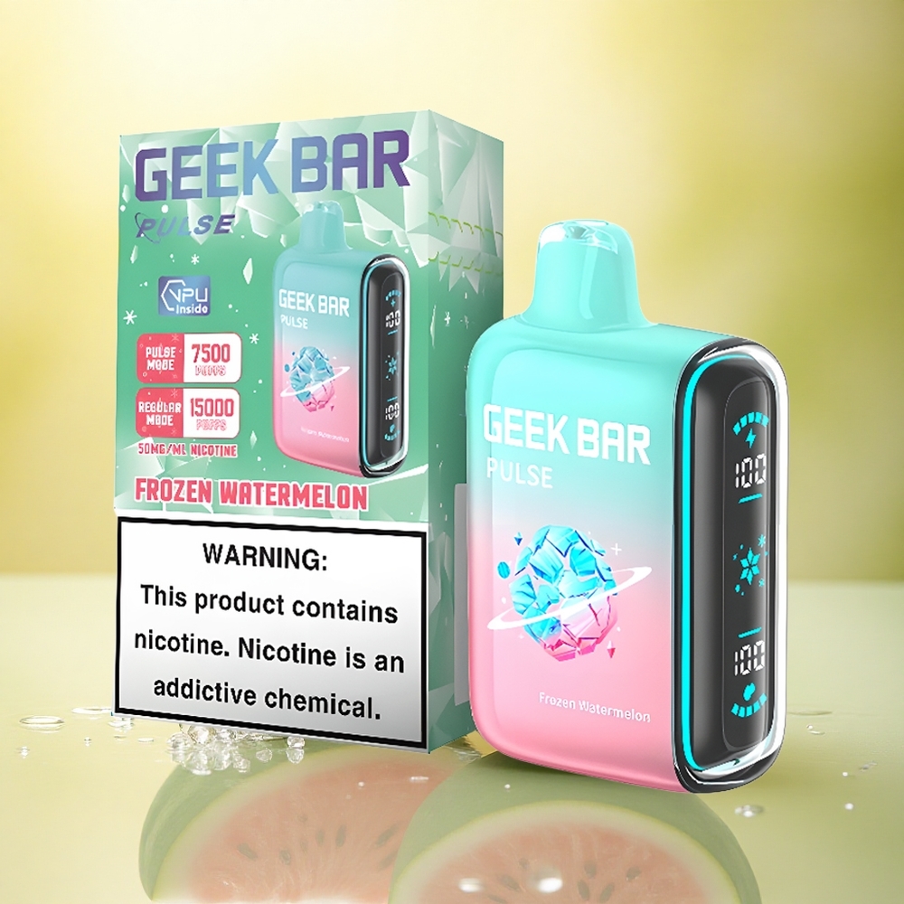 GEEK BAR Pulse 15000 Puffs Geek Bar Ediția Înghețată 16ML 5% Nicotină 650mAh