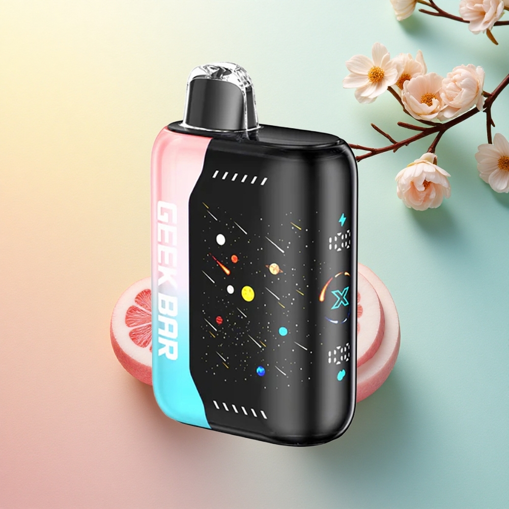 GEEK BAR Pulse X 25000 Puffs Ediția Meteor cu 18mL Lichid și Nicotină 0-5%
