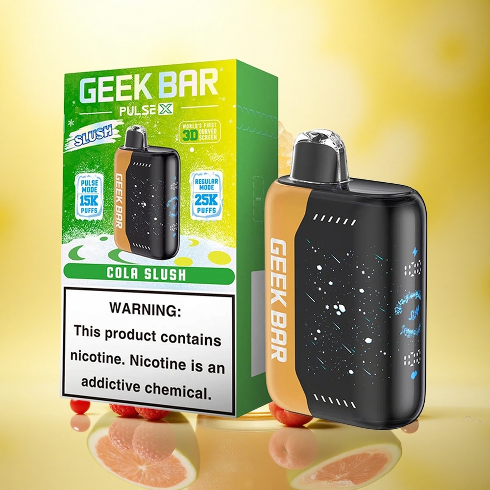 GEEK BAR Pulse X 25000 Puffs Slush Edition cu Nicotină 0-5% și Ecran Curbat 3D