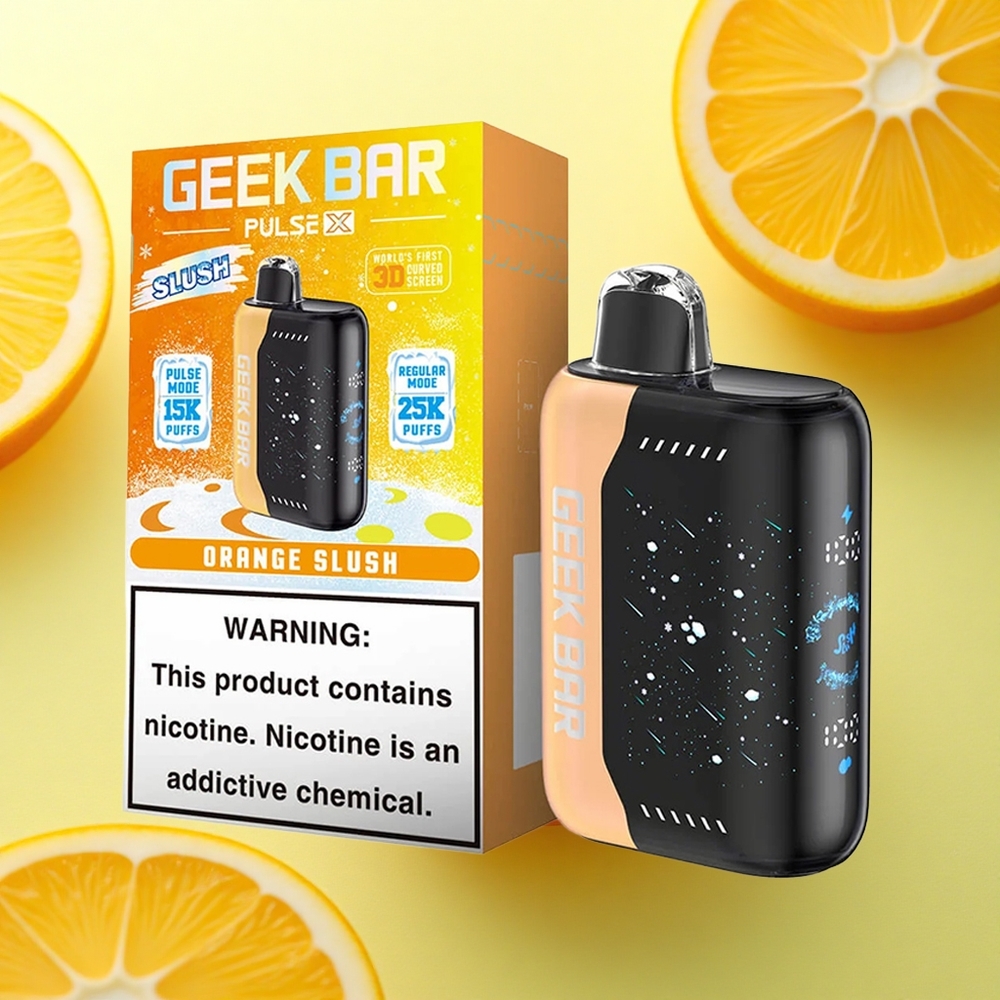 GEEK BAR Pulse X 25000 Puffs Slush Edition cu Nicotină 0-5% și Ecran Curbat 3D