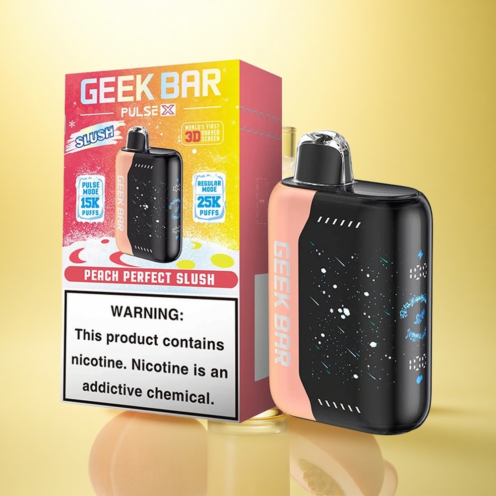GEEK BAR Pulse X 25000 Puffs Slush Edition cu Nicotină 0-5% și Ecran Curbat 3D
