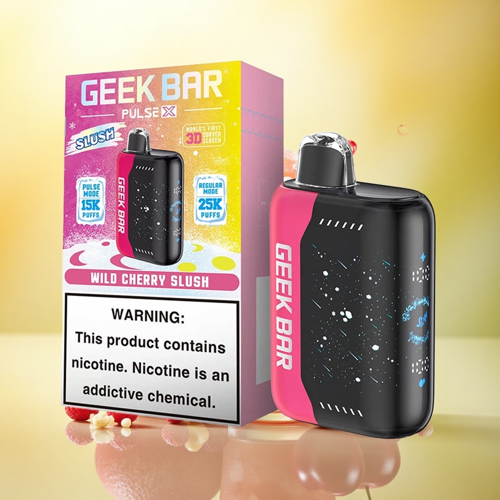 GEEK BAR Pulse X 25000 Puffs Slush Edition cu Nicotină 0-5% și Ecran Curbat 3D