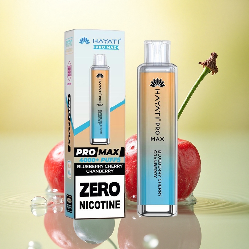 Hayati Pro Max 4000 Puffs Afine Cristal Reîncărcabil 1400mAh 5% Nicotină