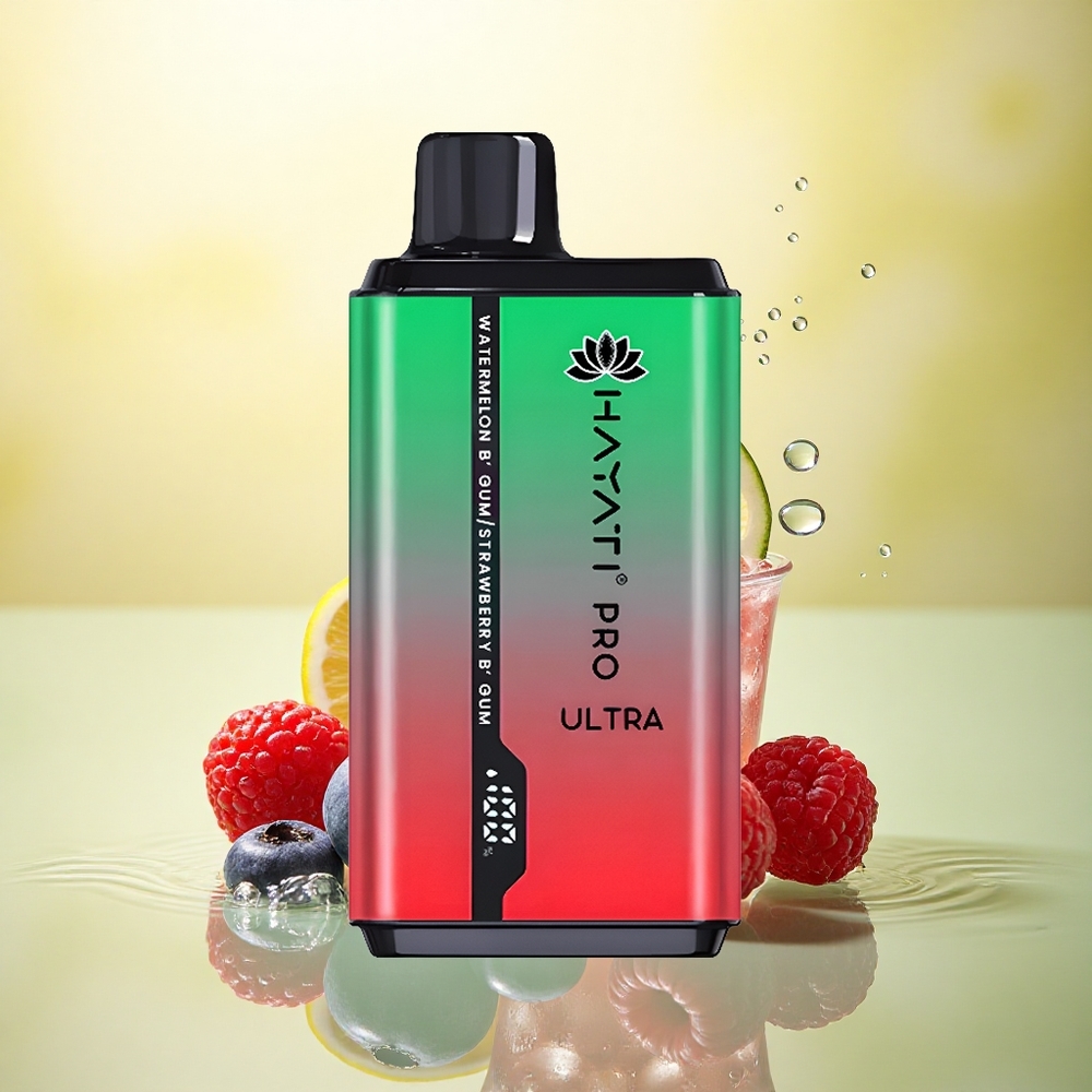 Hayati Pro Ultra 15000 Puffs Afine Zmeură Cireașă Lămâie & Afine cu 850mAh și 2% nicotină Hayati Pro Ultra 15000 Puffs Afine Zmeură Cireașă Lămâie & Afine cu 850mAh și 2% nicotină