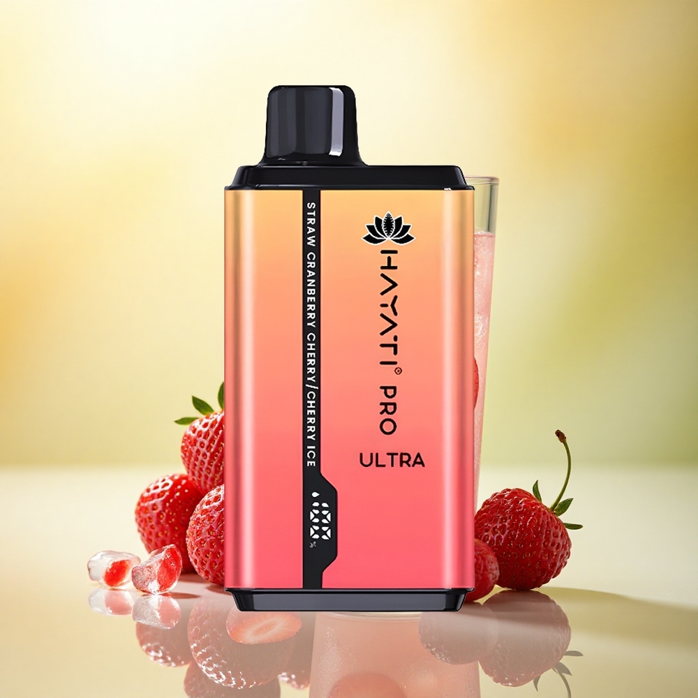 Hayati Pro Ultra 15000 Puffs Căpșuni Afine Cireșe Gheață cu 850mAh și 2% Nicotină Hayati Pro Ultra 15000 Puffs Căpșuni Afine Cireșe Gheață cu 850mAh și 2% Nicotină