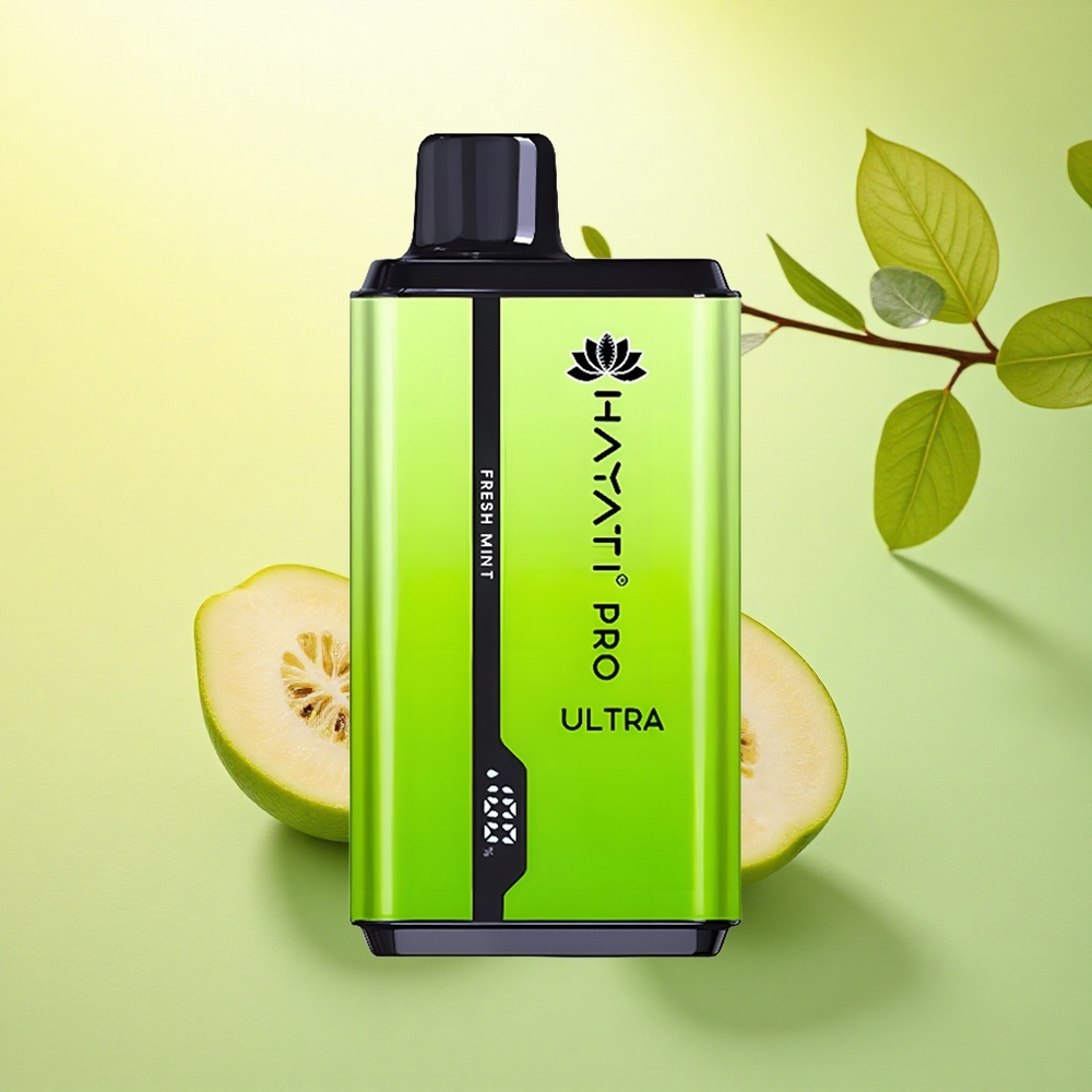 Hayati Pro Ultra 15000 Puffs Mentă Proaspătă 850mAh 12ml 2% Nicotină