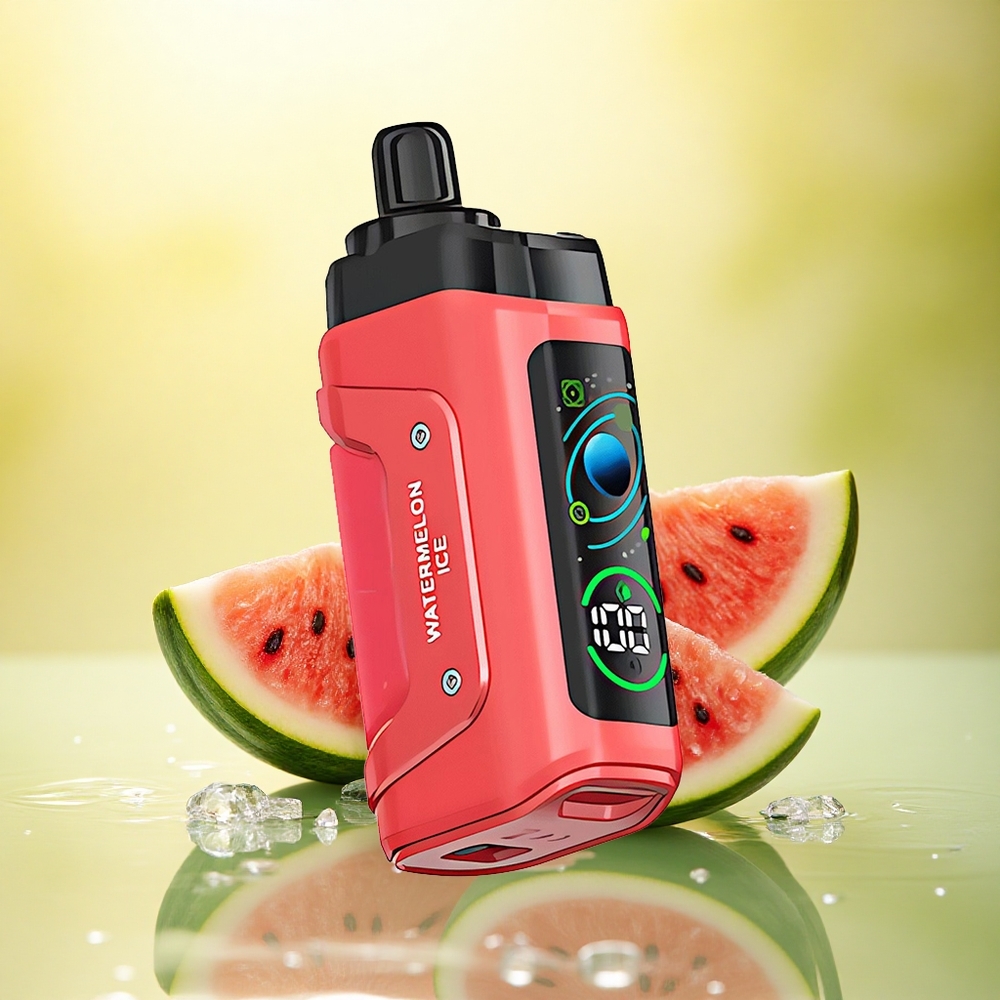 Razz Bar 45000 Puffs Pepene Gheață Reîncărcabil 650 mAh Razz Bar 45000 Puffs Pepene Gheață Reîncărcabil 650 mAh
