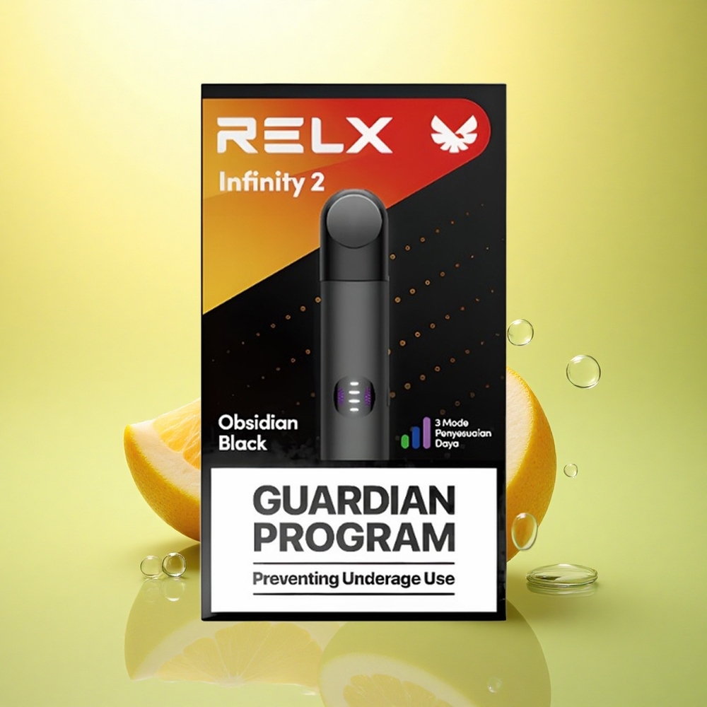 Relx Infinity 2 Vape Device AsteroidulÎntunecat 440mAh Tip-C 1.9ml