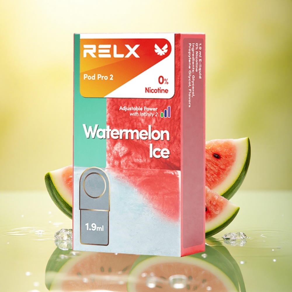 Relx Pod Pro 2 Vape Device Pepene Gheata 0mg/ml, 1.9ml, Moduri de Tensiune 3