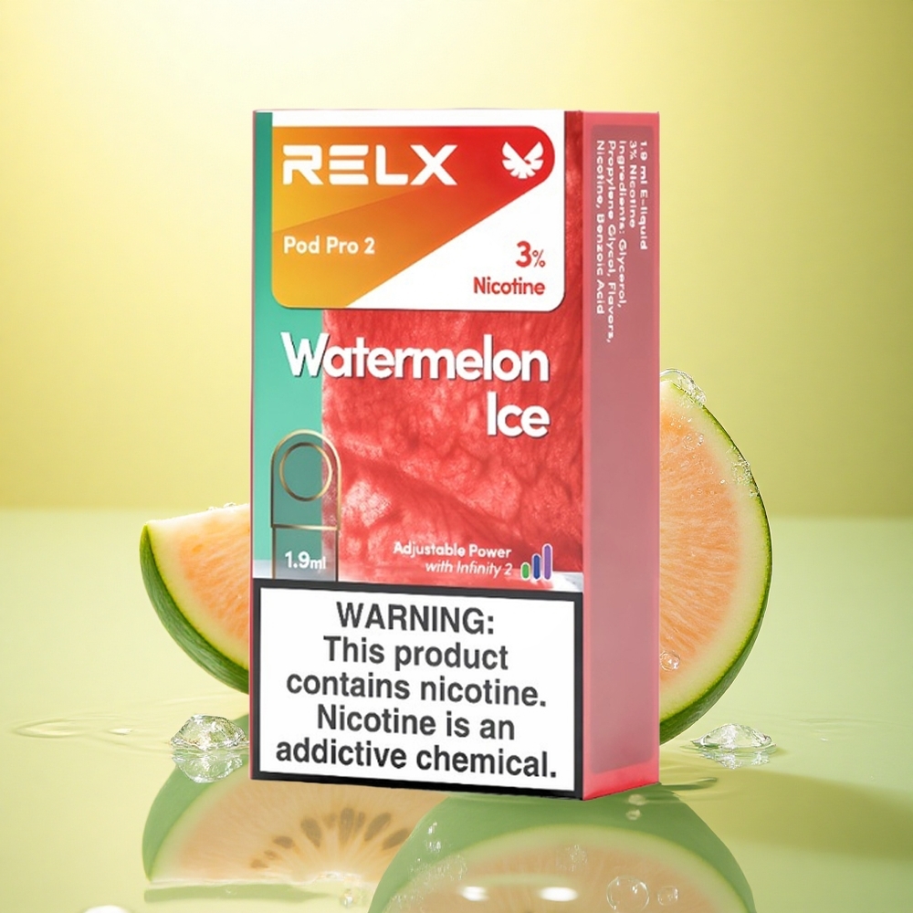 Relx Pod Pro 2 Vape Device Pepene Verde Gheață 30mg/ml Nicotină, 1.9ml, 3 Moduri (Eco, Smooth, Boost)
