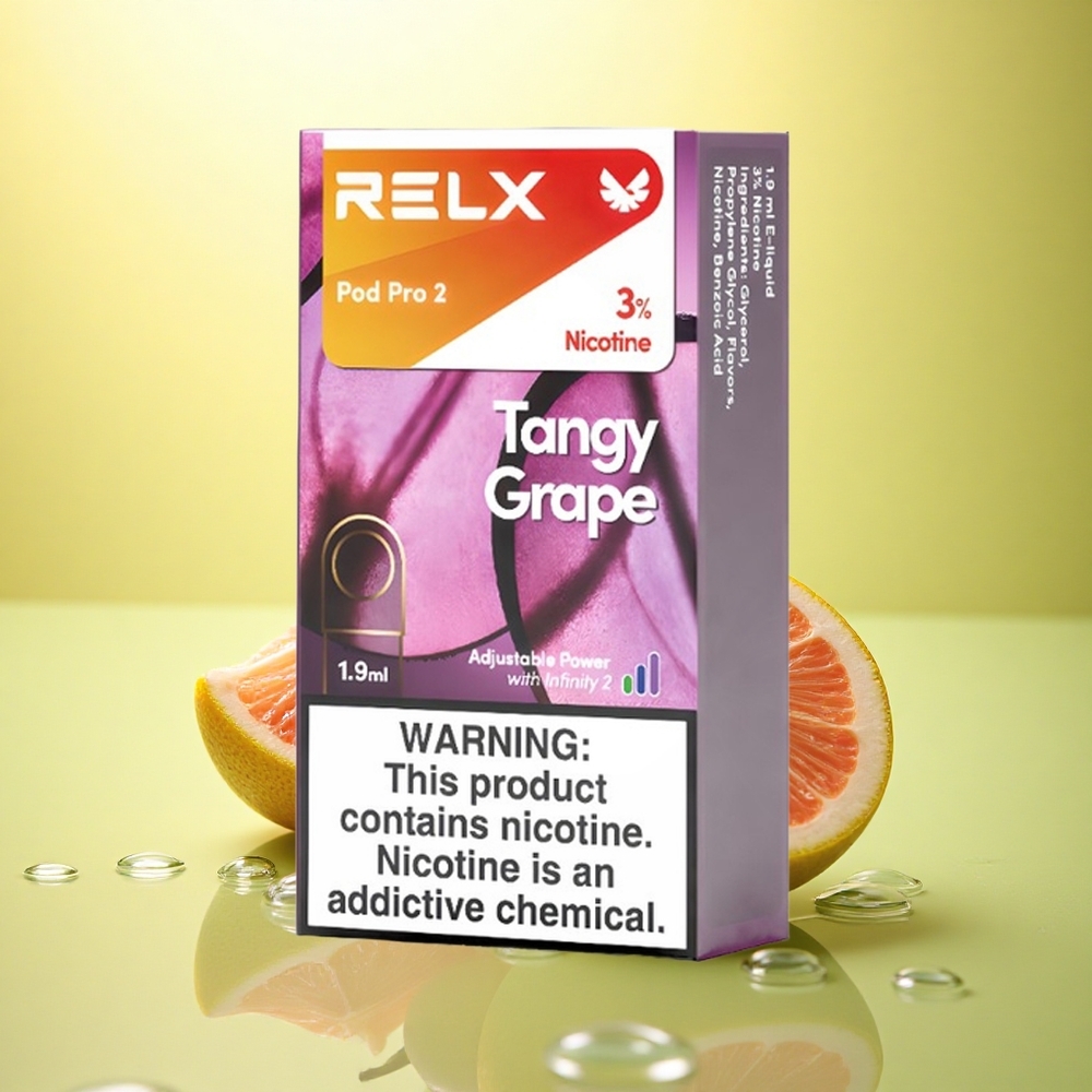 Relx Pod Pro 2 Vape Device Strugure Aproape 30mg/ml Nicotină cu 1,9ml și 3 Moduri de Tensiune
