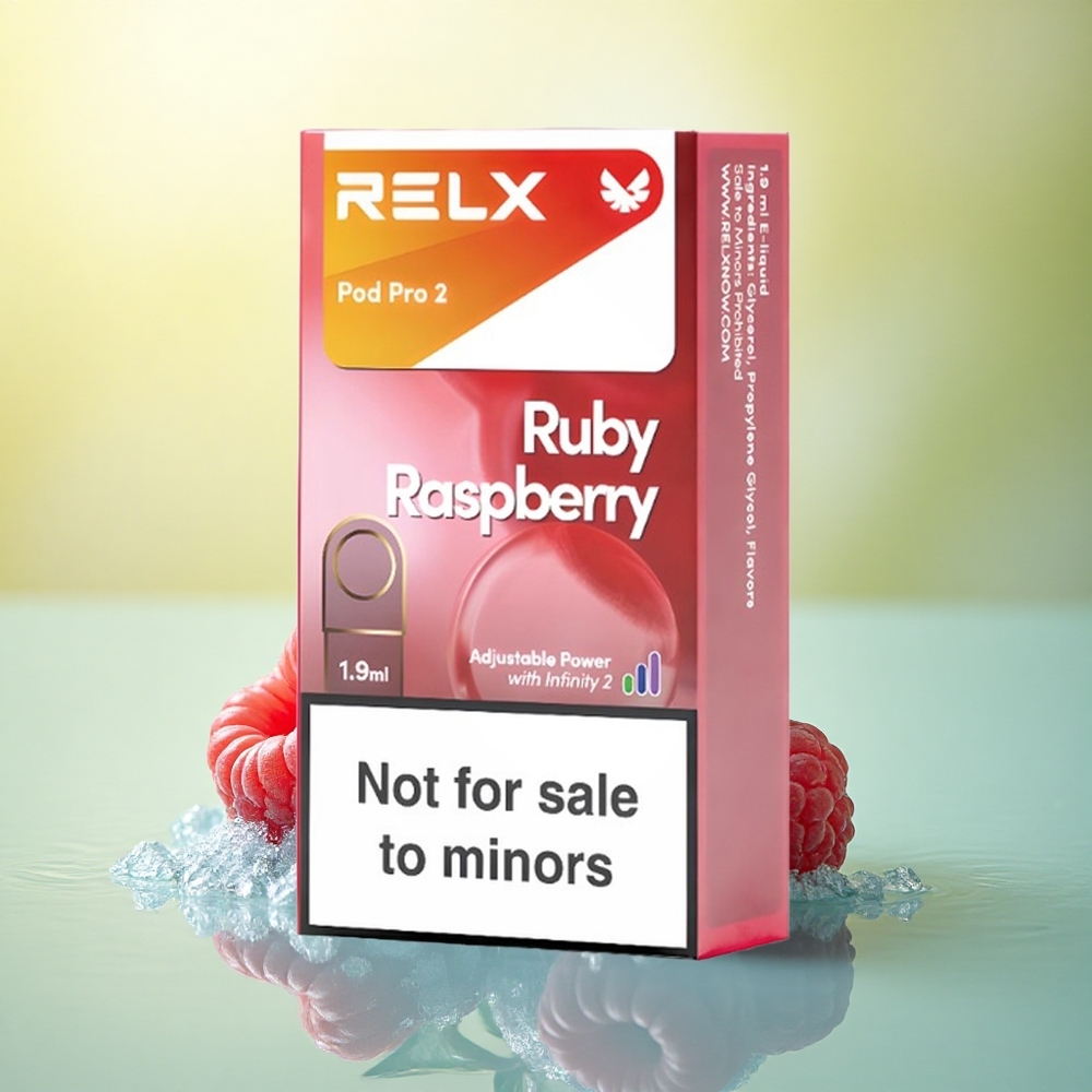 Relx Pod Pro 2 Vape Device Zmeură Albastră 0mg/ml, 1.9ml, 3 Moduri de Tensiune